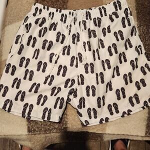 Ingear Printed Quick Drying Built-In Brief Pockets Swim Shorts Trunks M